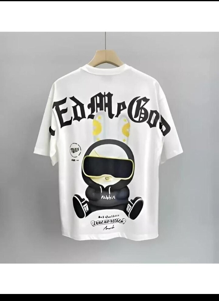 T-shirt en coton avec design