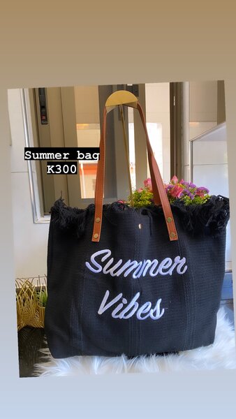 Bag, slippers