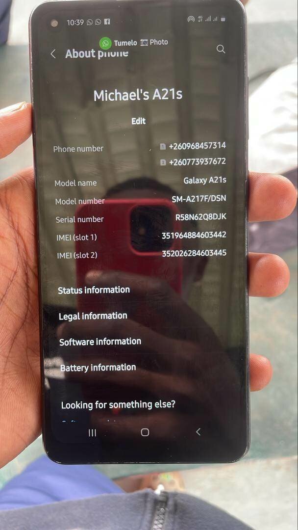 Samsung a21s