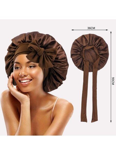 Chapeau en satin