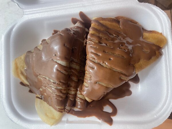 6 crêpes nutella
