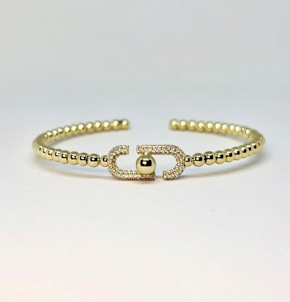 Bracelet en or chic et élégant