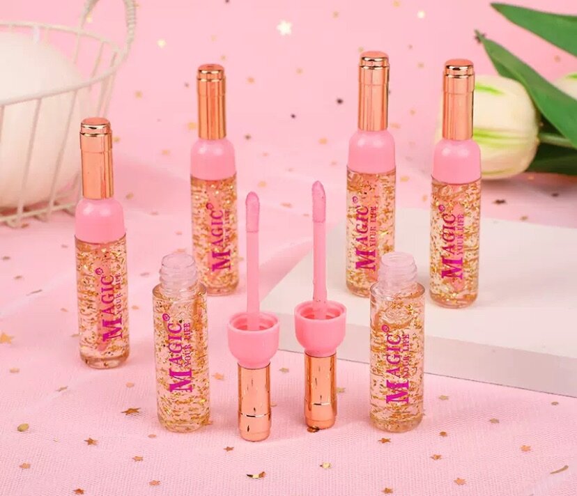 Rose lipgloss