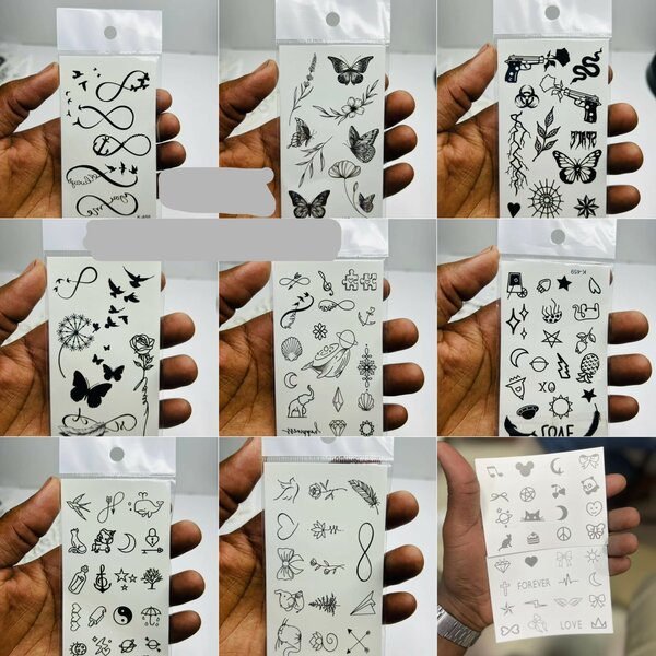 Temporary tattoos