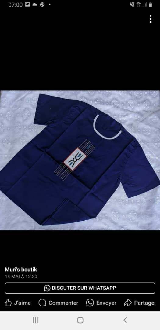 Chemise en coton