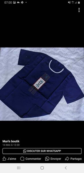 Chemise en coton
