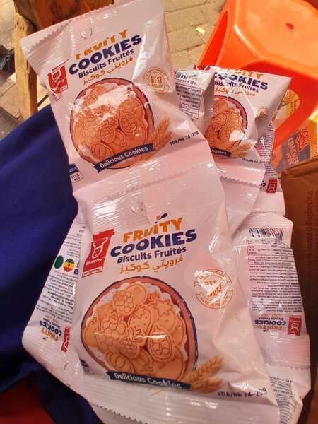 Fruity cookies