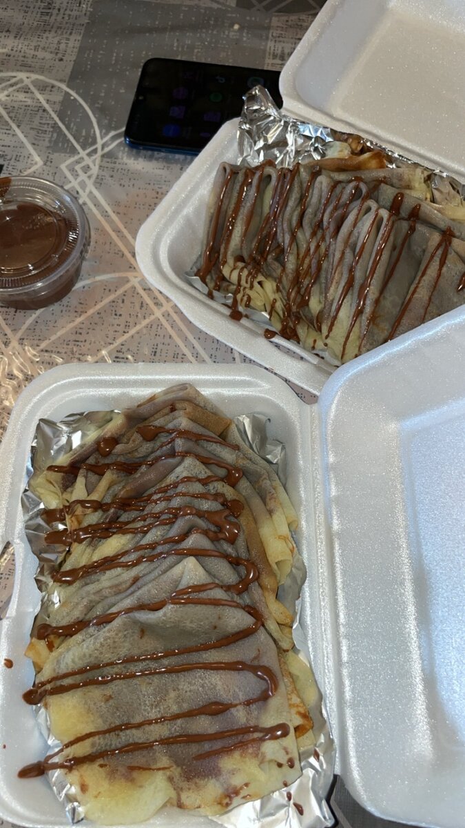 10 Crêpes au Nutella