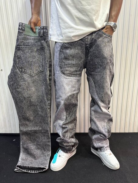 Jean délavé tendance homme