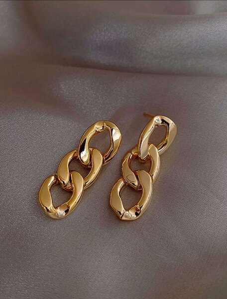 Cuban drop earrings