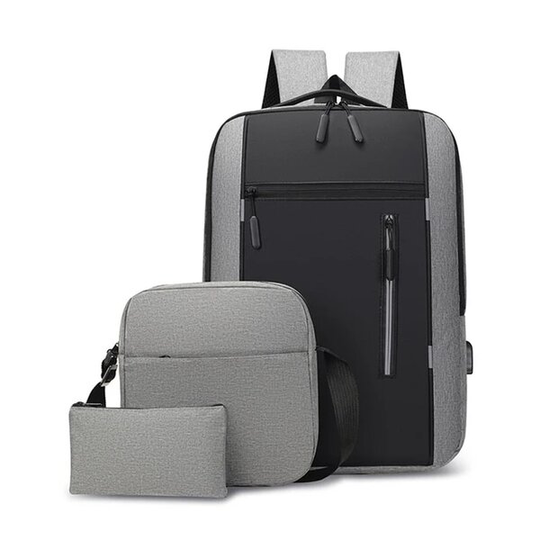 3 in 1 waterproof travel laptop backpack school bag