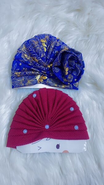 Baby girl head cap