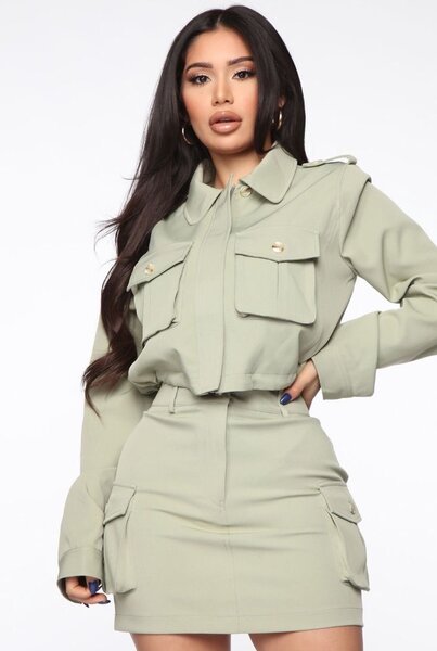 Cargo skirt and top