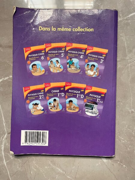 Chimie Tle C, D & E