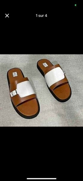 Sandales en cuir