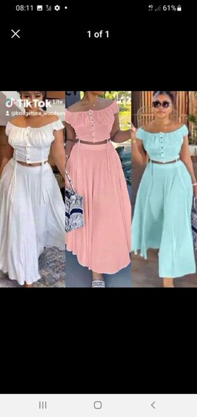 Lady's dresses