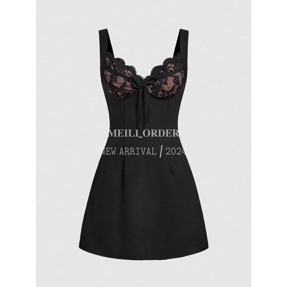 Elegant Lace Night Dress