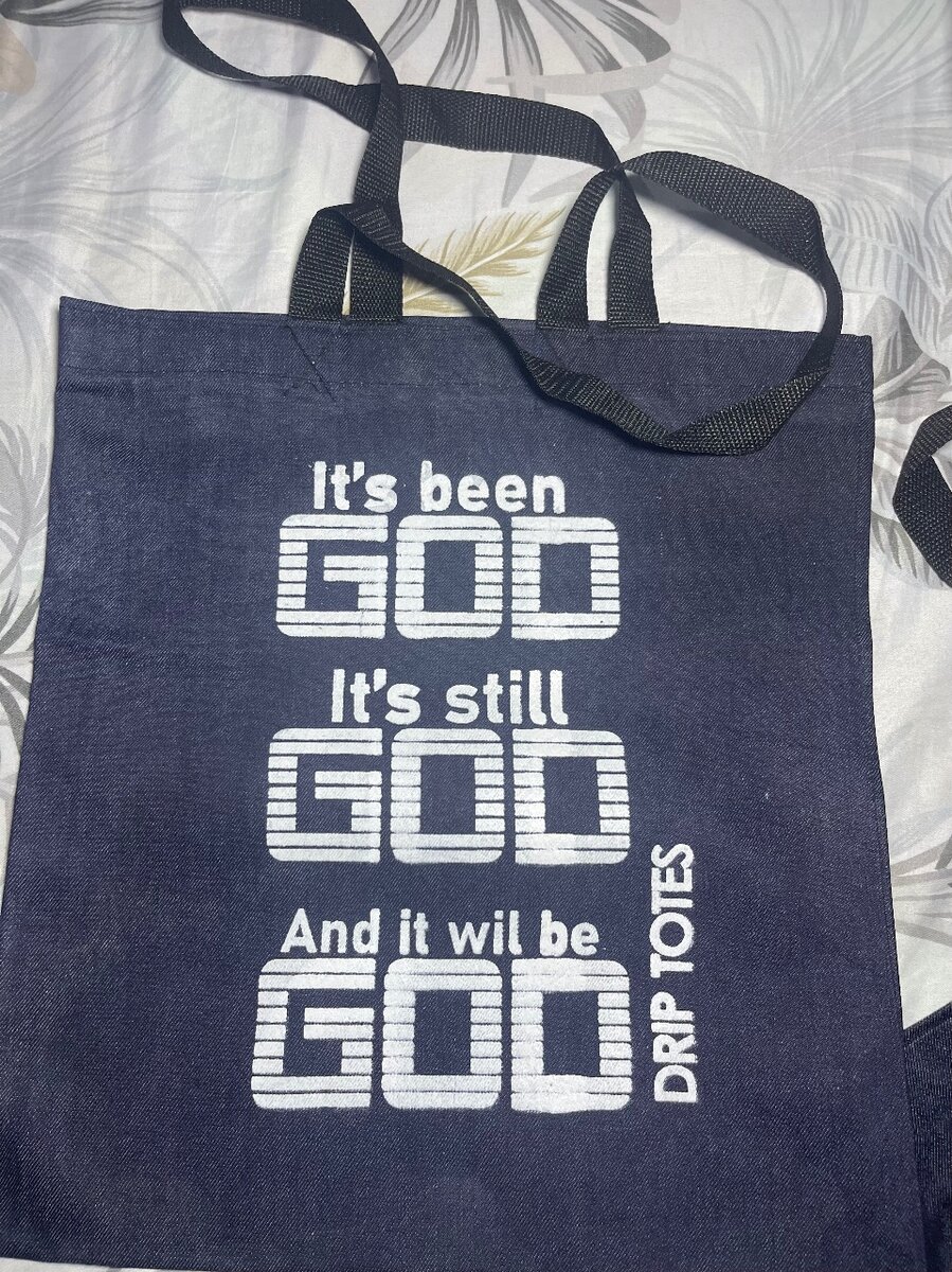 Jean tote bag