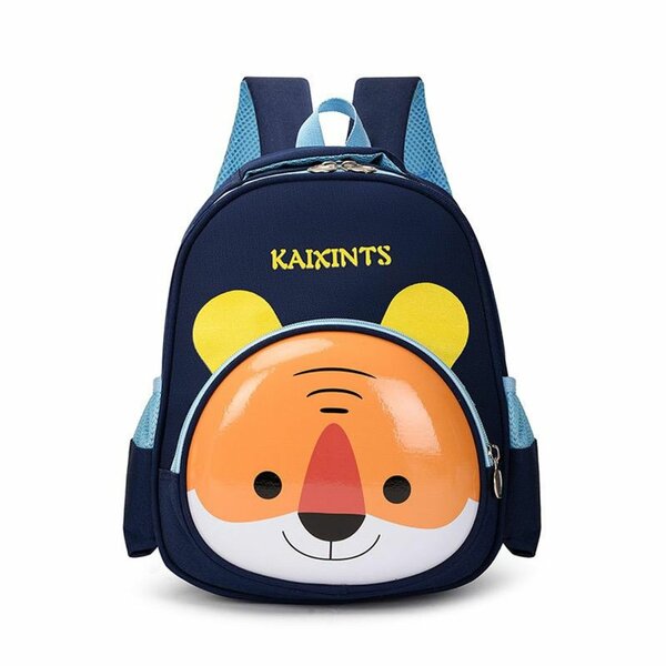 Blue cartoon tiger bag