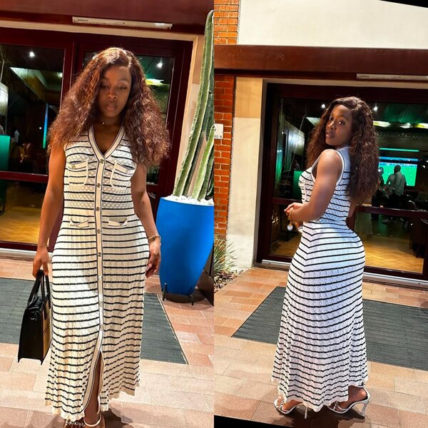 Robe en maille