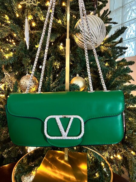 Green ladies bag