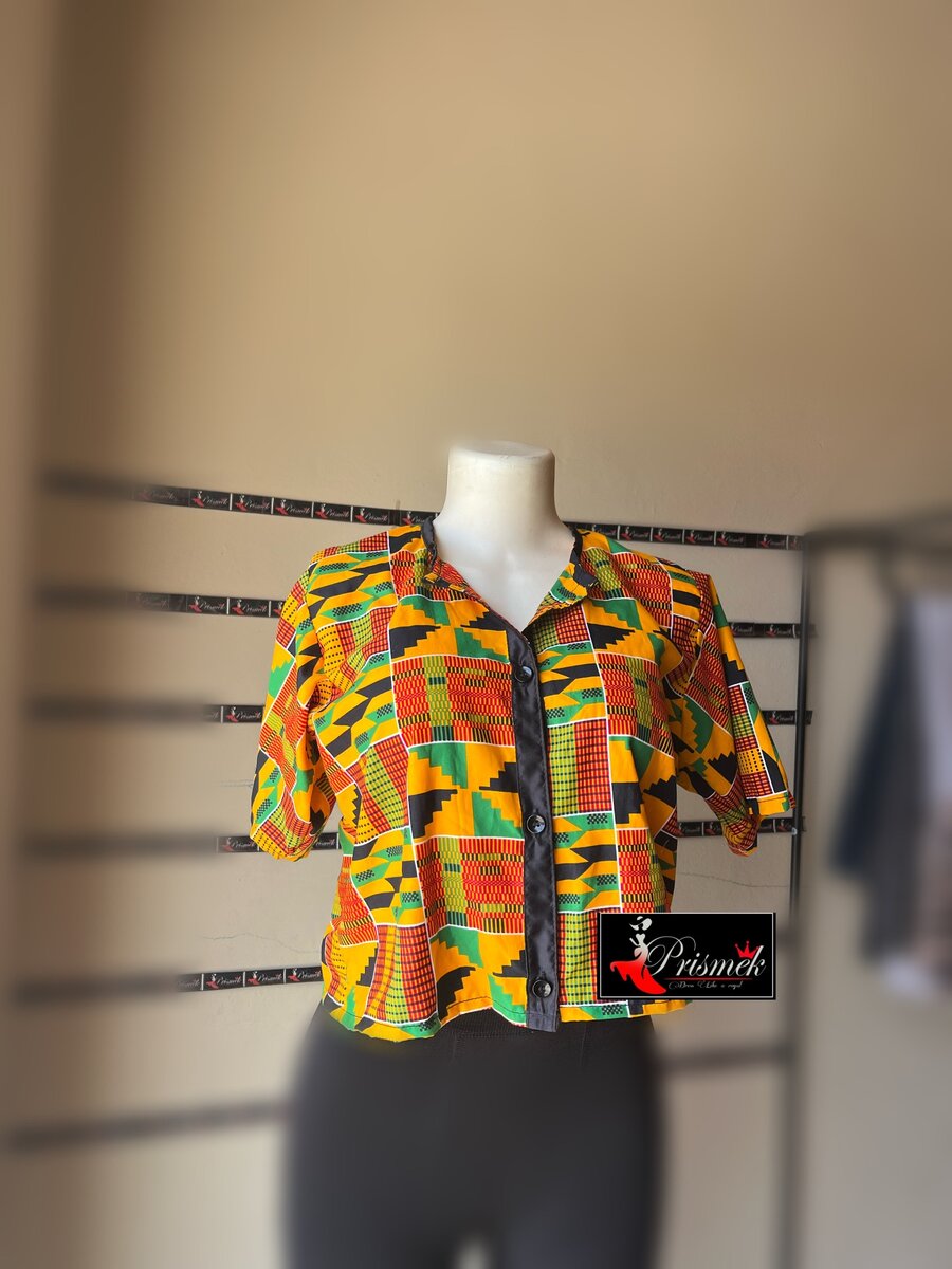 African crop top