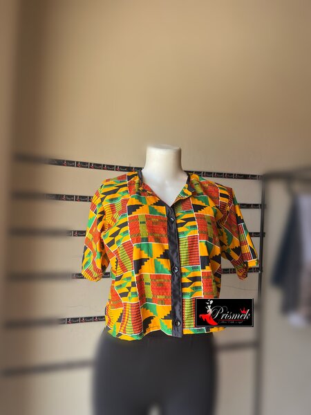 African crop top