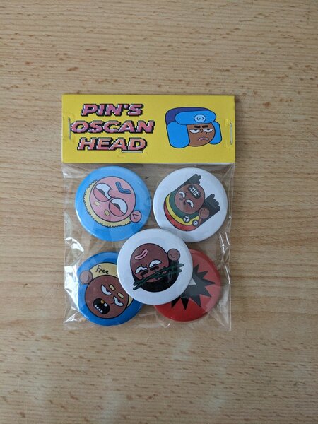 PIN'S OSCAN HEAD
