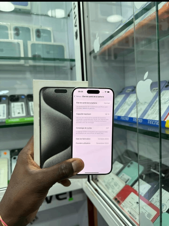 iPhone 14 Pro, 256 Go, Argent