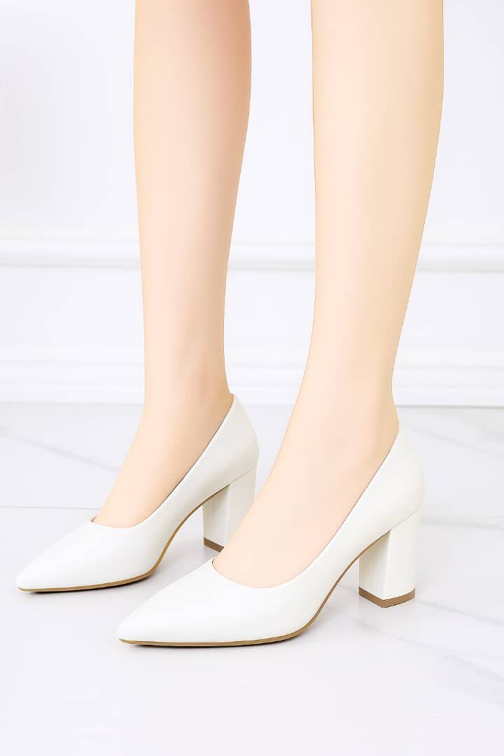 Escarpins Blancs Élégants