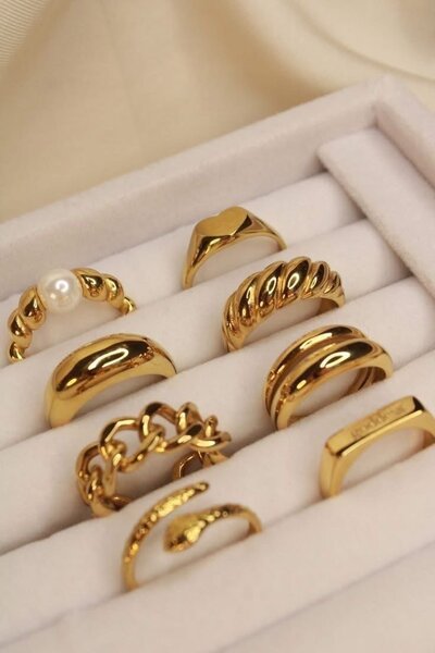 Bague élégante en or pour femmes
