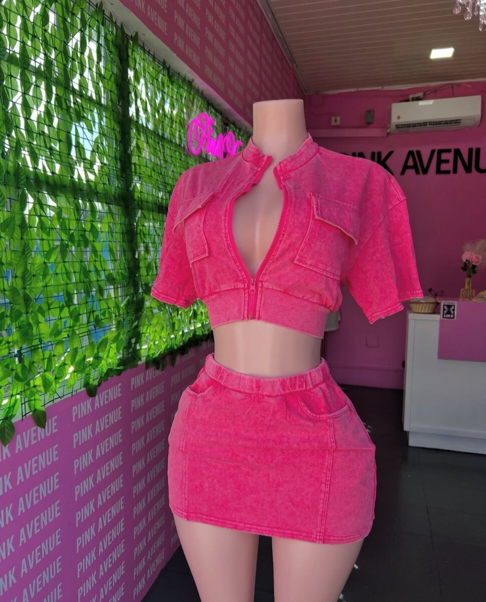 Pink dress