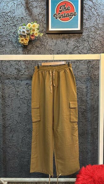 Khaki joggers