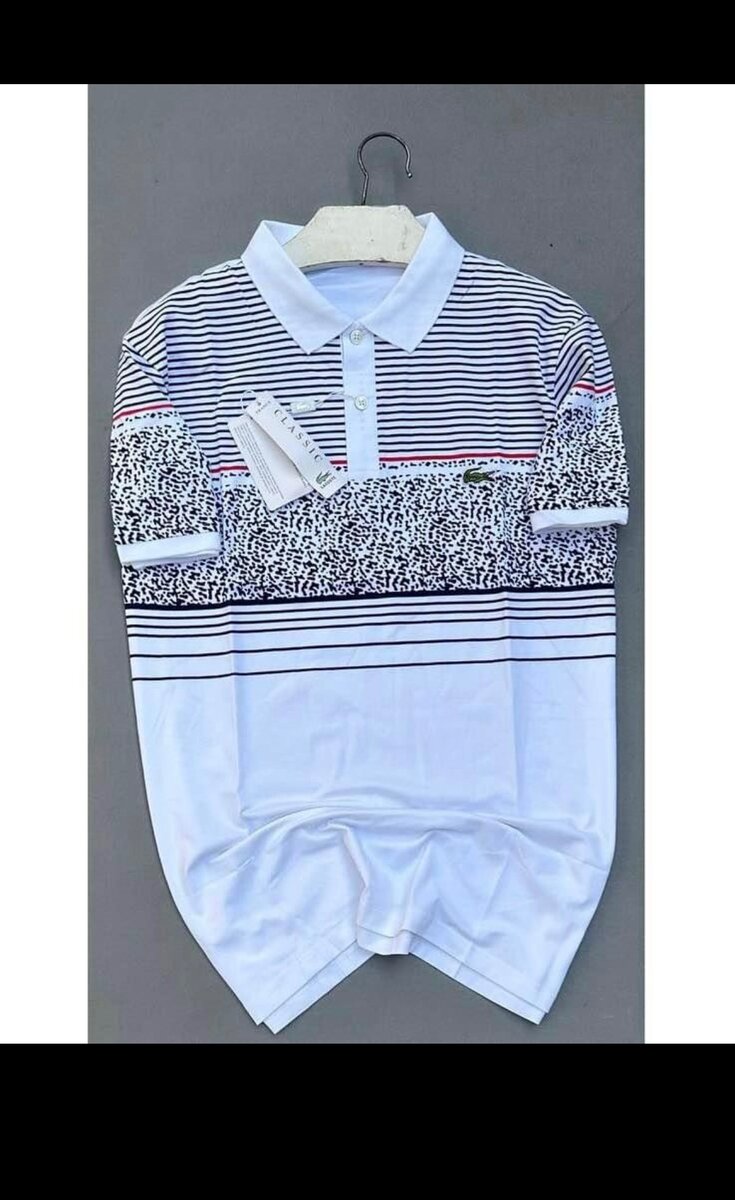 Polo coton glacé