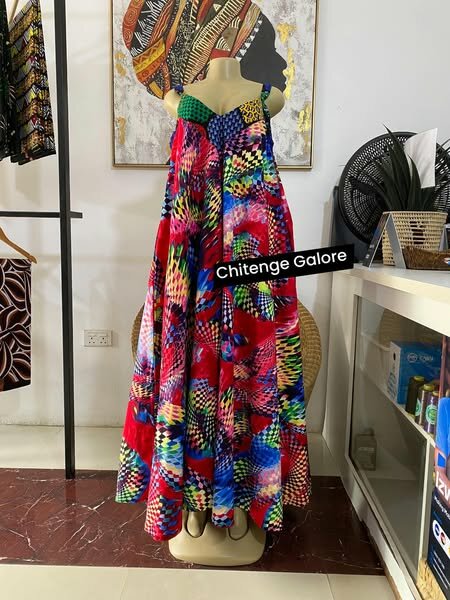 multi-colored dress