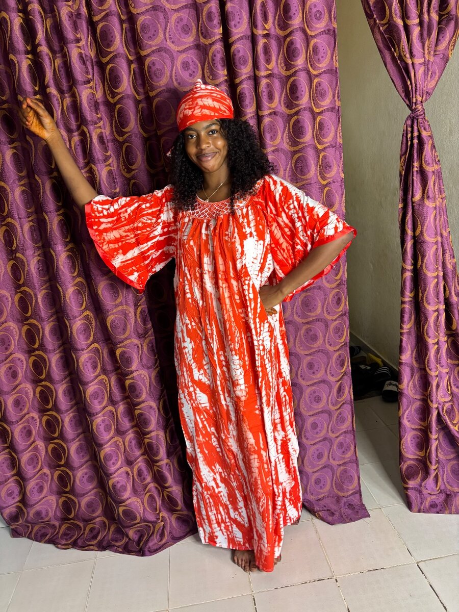 Boubou et voile