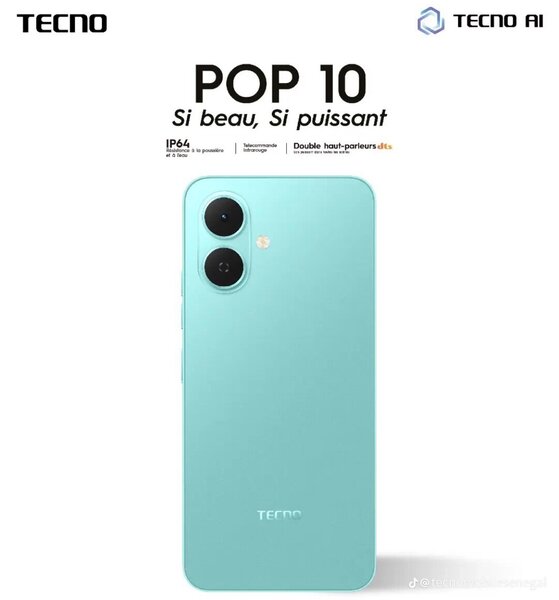 Smartphone TECNO POP 10 Puissant