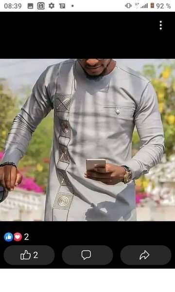 Tunique pour homme