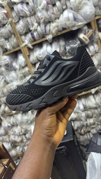 Baskets Noir Unisex Confort