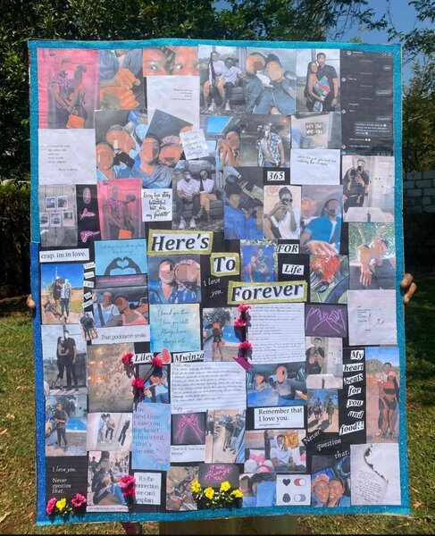 DIY vision board