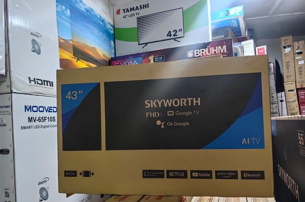 Skyworth 43 inches smart/Andriod Digital satellite  LED Tv