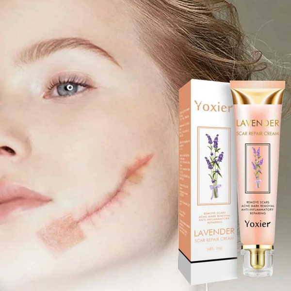 Lavender Yoxier Old Scar Skin Tissue Repair Cream