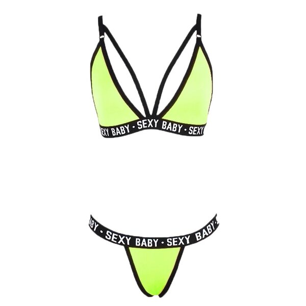 Sexy baby bralette set
