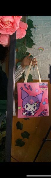 Tote bag à motif animé