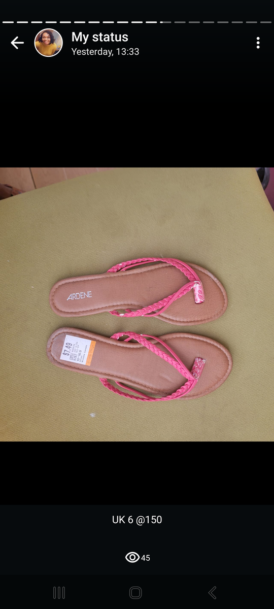 Thrift slippers
