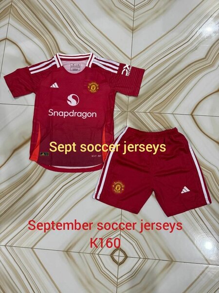 Soccer jerseys
