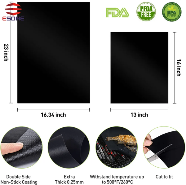 4 tapis de cuissons