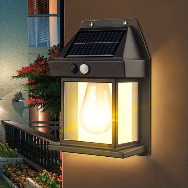 Applique murale solaire