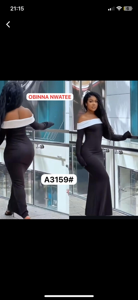 Robe longue élégante femme