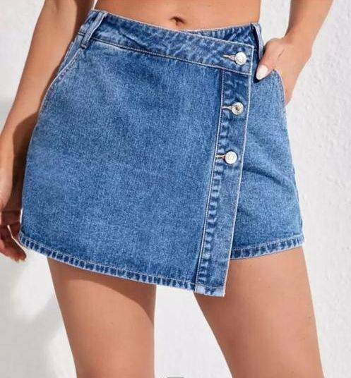 Jupe en jeans